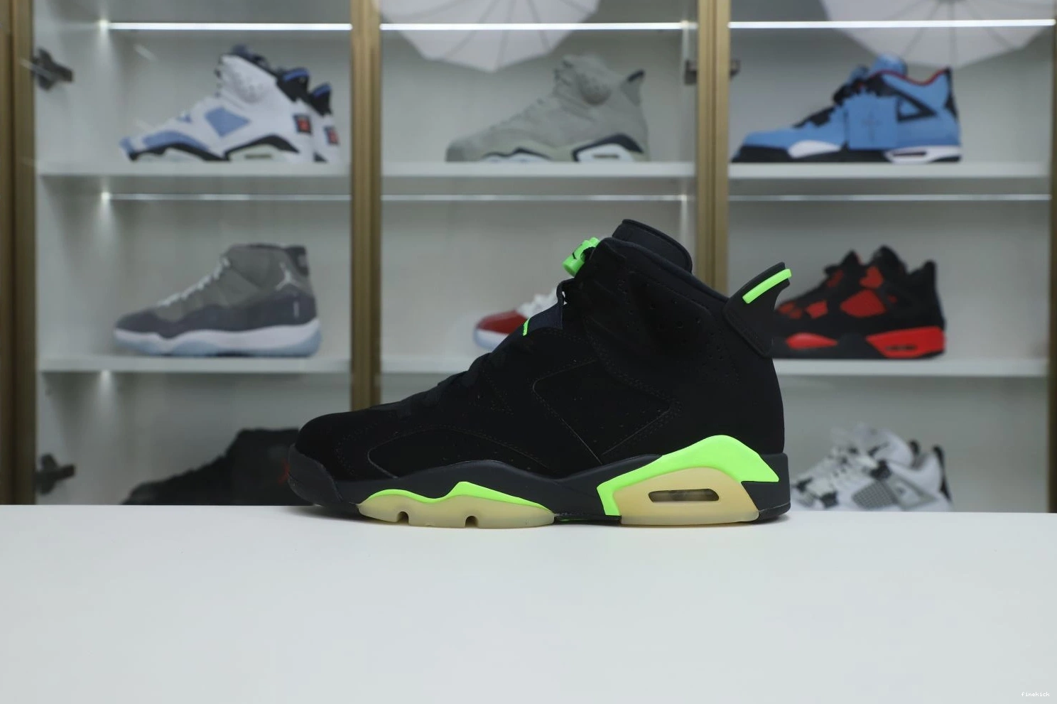 RETRO GREEN' AIR 'ELECTRIC JORDAN 6 0316